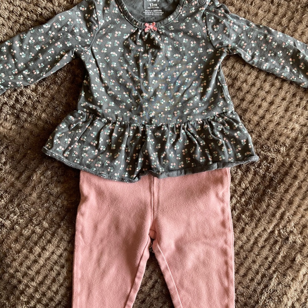 Floral Baby Girl Set
